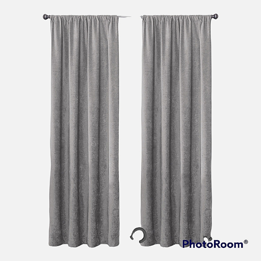 👉1️⃣Better Homes & Gardens 84" Blackout Groomet ⚪️ Damask Panels